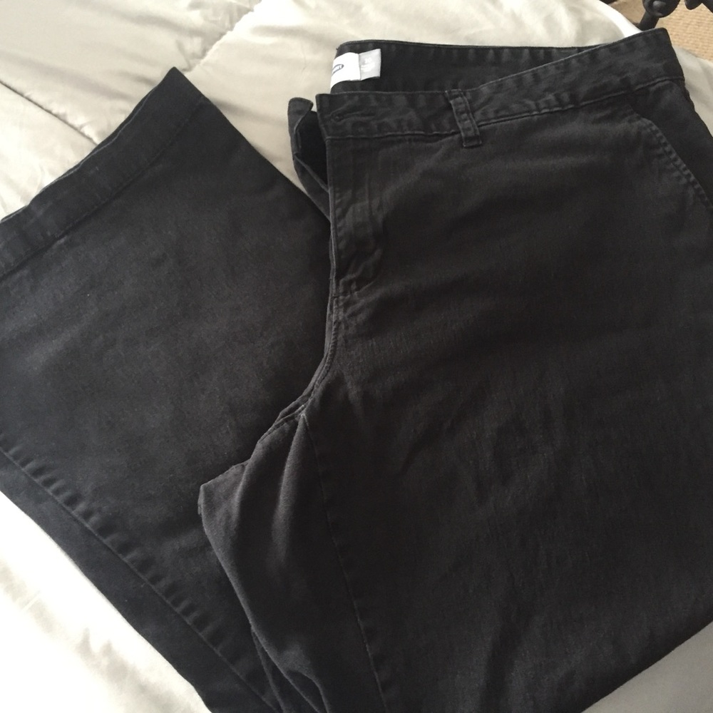 Black chinos Old Navy